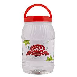 قزوین سرکه سفید بیدستان دهان گشاد 3لیتری